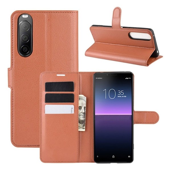 Classic Sony Xperia 10 II Etui - Brun Brown