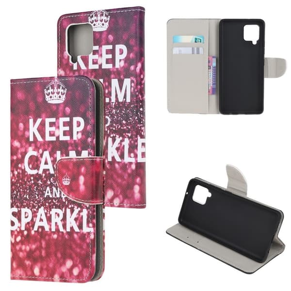 Wonderland Samsung Galaxy A22 4G fodral -Rosa Rosa