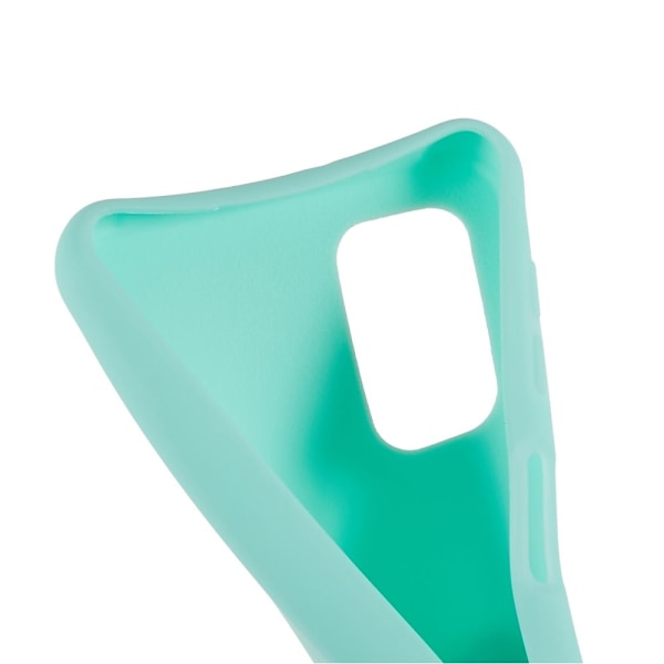 Tunt TPU-fodral med matt yta och justerbar rem för Samsung Galaxy M32 5G / A32 5G - Ljusgrön Grön
