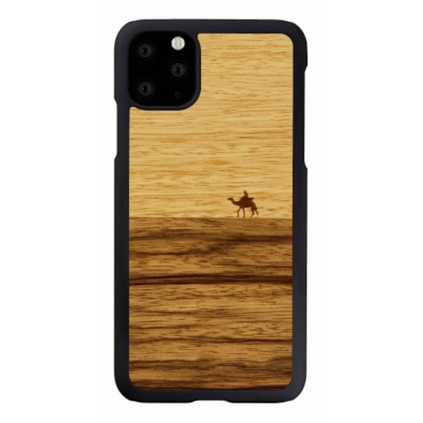 Man&Wood premium-kotelo iPhone 11 Pro Max - Terra Brown