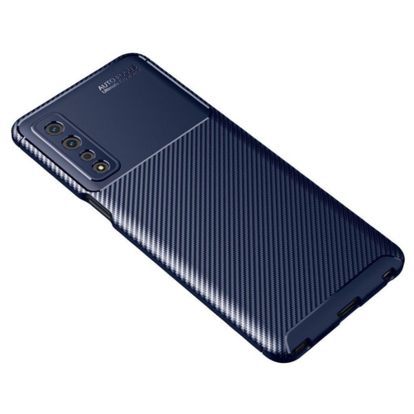 Carbon Shield LG Stylo 7 5G case - Blue Blue