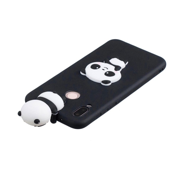 Cute 3D Huawei P20 Lite skal - Svart Svart