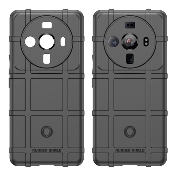 Rugged Shield Suojakotelo Xiaomi 12s Ultra - Musta Black