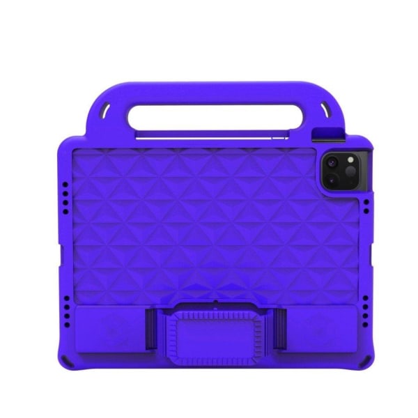 iPad Pro 11 inch (2020) triangle pattern kid friendly case - Pur Purple