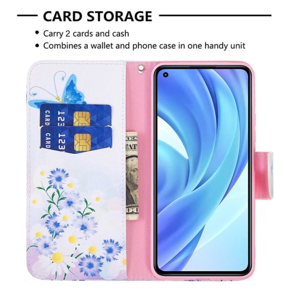 Wonderland Xiaomi 11 Lite 5G NE / Xiaomi Mi 11 Lite 5G / Xiaomi Mi 11 Lite fodral -Rosa Rosa