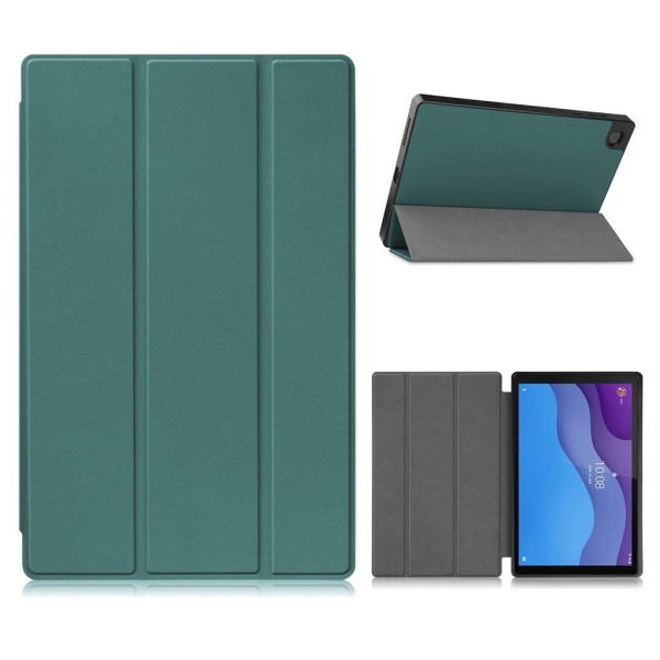 Lenovo Tab M10 HD Gen 2 litchi leather case - Green Green