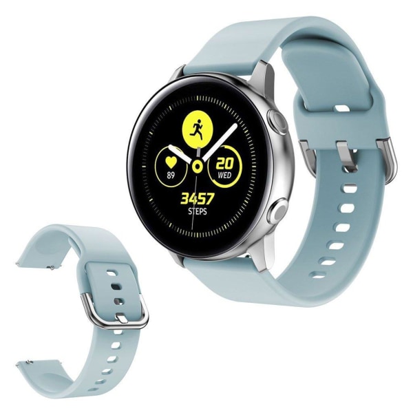 Samsung Galaxy Watch Active 2 - 40mm silicone watch band - Baby Blå