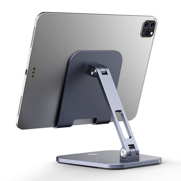 Universal aluminum large tablet stand - Grey Silvergrå