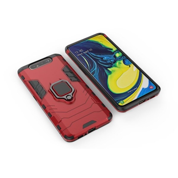 Ring Guard Samsung Galaxy A80 kuoret - Punainen Red