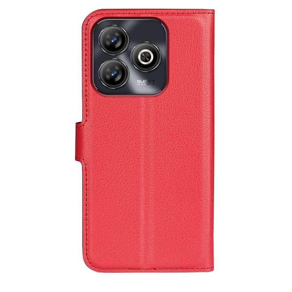 Klassisk ZTE Blade A75 flip etui - Rød Red