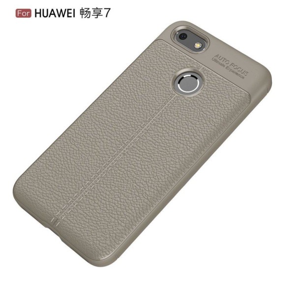 Huawei P9 Lite Mini design suojakuori - Harmaa Silver grey