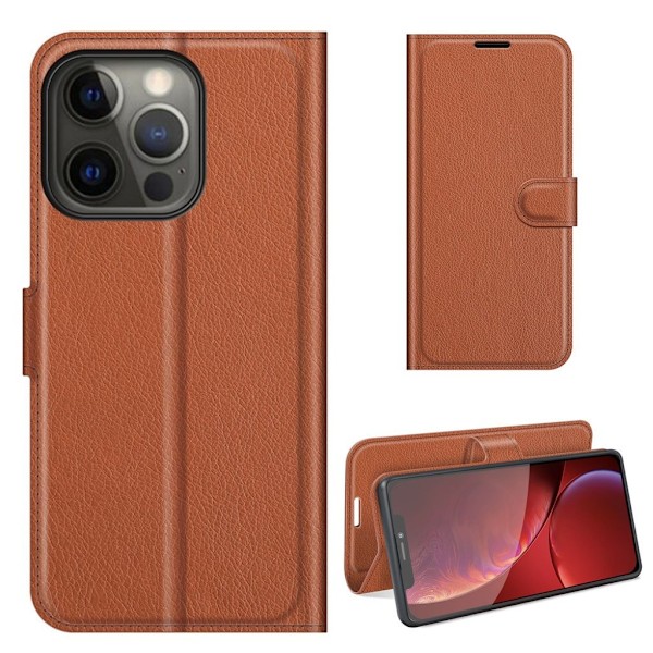 Classic iPhone 13 Pro fodral - Brun Brun