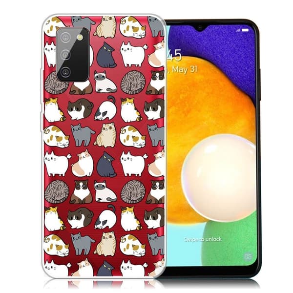 Deco Samsung Galaxy A03s cover - Flerfarvet Multicolor