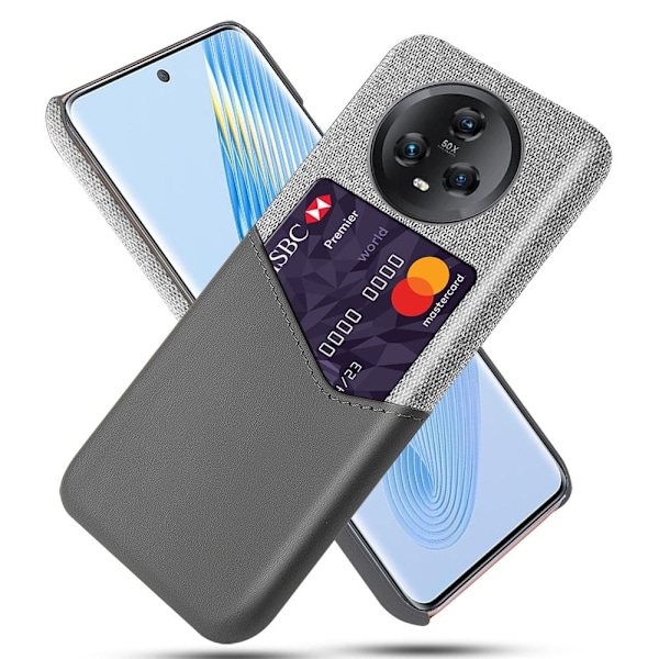 Bofink Honor Magic5 Kredittkort Deksel - Grå Silver grey