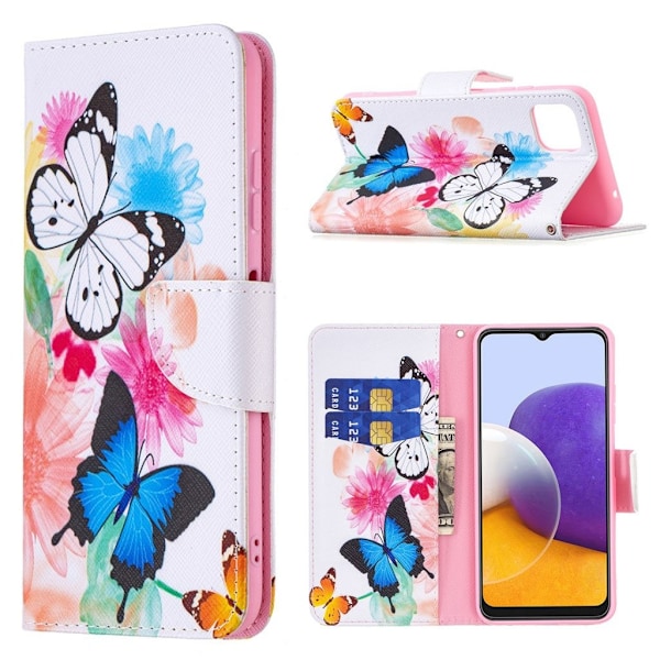Wonderland Samsung Galaxy A22 5G fodral -Flerfärgad multifärg