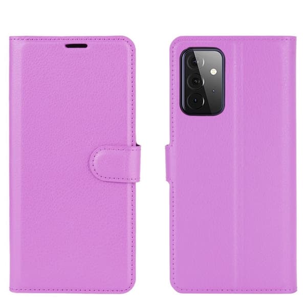 Classic Samsung Galaxy A72 5G Flippetui - Lilla Purple