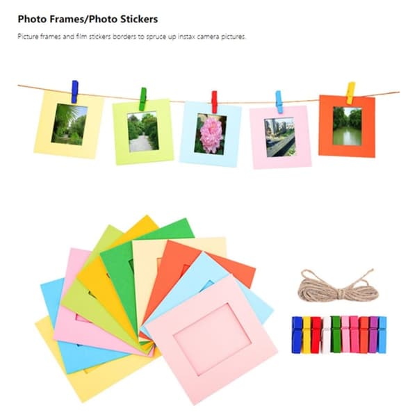 Fujifilm Instax Mini 11 / 9 / 8 tillbehörssats för kamera - Svart Svart