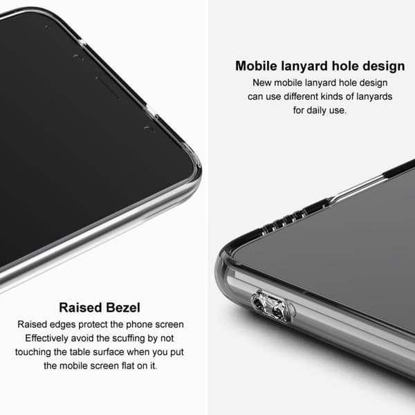 Imak UX-5-deksel for Oppo Reno8 Pro Plus - Gjennomsiktig Transparent