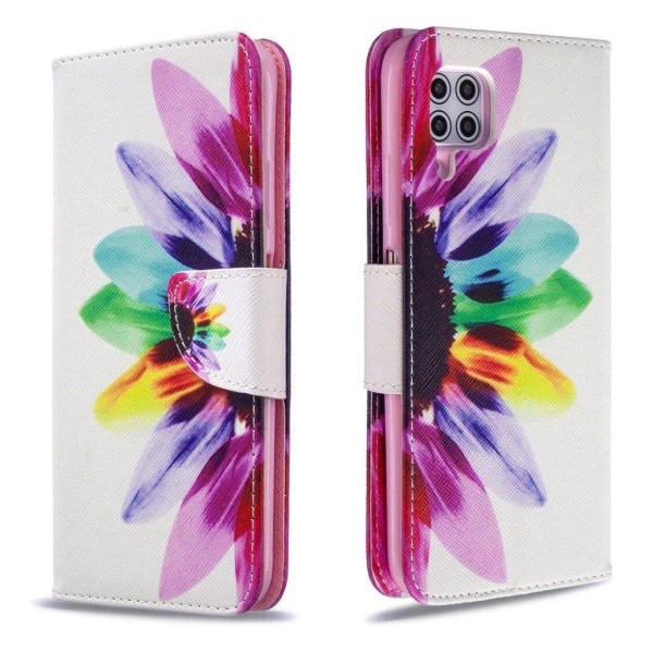 Wonderland Huawei P40 Lite / Nova 6 SE Etui - farvet blomst Multicolor