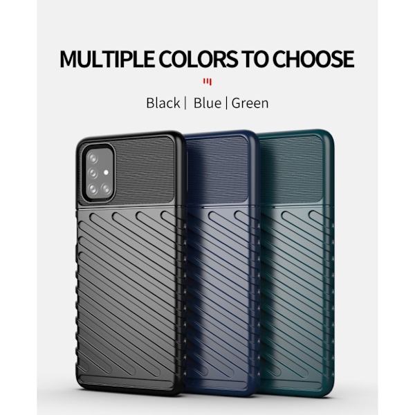 Thunder Samsung Galaxy M31s cover - Blå Blue