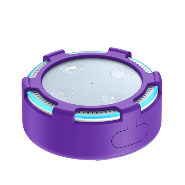 Amazon Echo Dot 2 silikonöverdrag - Lila Lila