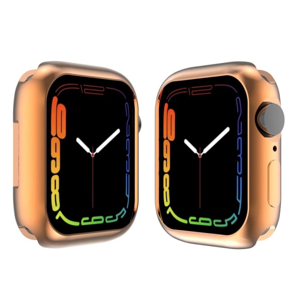 Enkelt TPU-skal för Apple Watch (45 mm) - Roséguld Rosa