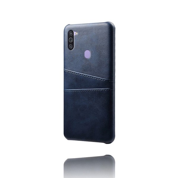 Dual Card Samsung Galaxy M11 kotelot - Sininen Blue