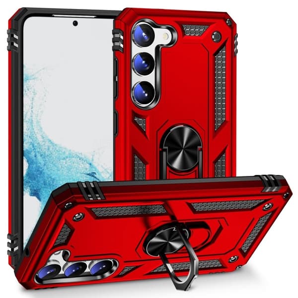 Bofink Combat Samsung Galaxy S23 Suojakotelo - Punainen Red