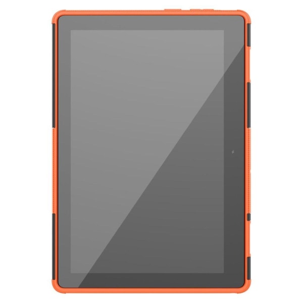 Lenovo Tab E10 kestävä hybridikotelo - Oranssi Orange