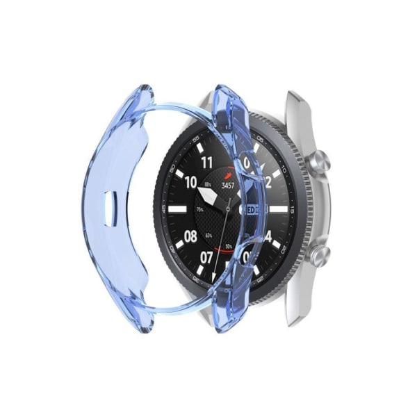 Samsung Galaxy Watch 3 (41mm) durable case - Transparent Blue Blå
