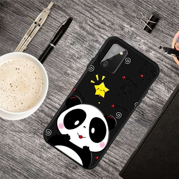 Imagine Samsung Galaxy A02s kotelot - Panda Black