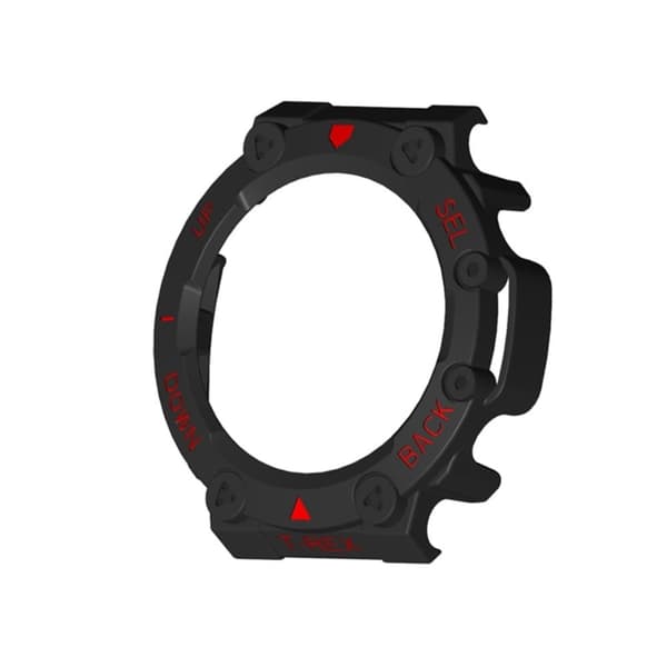 Amazfit T-Rex 2 kaksivärinen kansi - Musta / Punainen Red