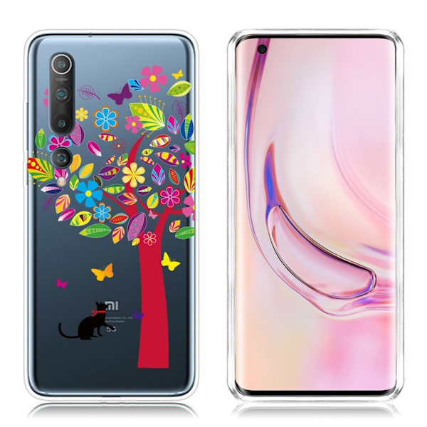 Deco Xiaomi Mi 10 Pro skal - Blommigt Träd multifärg