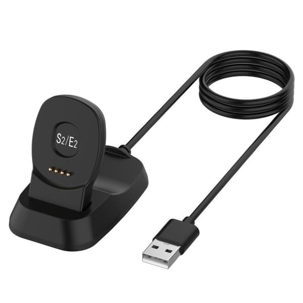 Ticwatch S2 / E2 USB dokkingstasjon - Svart Black
