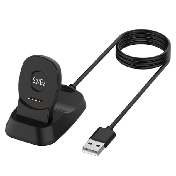 Ticwatch S2 / E2 USB-latausteline - Musta Black