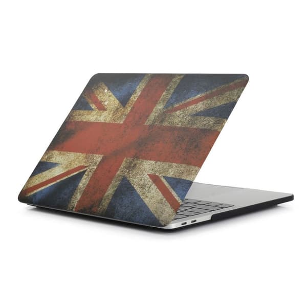 MacBook Pro 15 Touchbar beskyttelses deksel med printet bilde - britisk flagg Multicolor