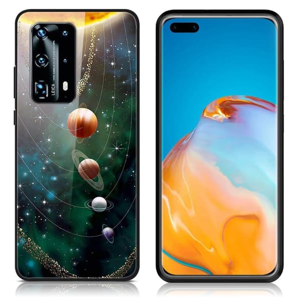 Fantasy Huawei P40 Pro deksel - Planets Multicolor