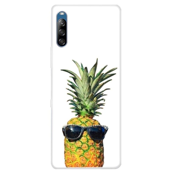 Deco Sony Xperia L4 Cover - Ananas Multicolor