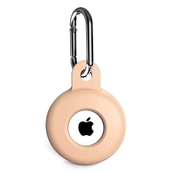 AirTags A001 silikonikotelo - Matta Vaaleanpunainen Pink