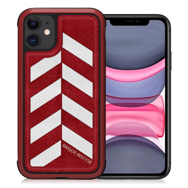 Raigor Inverse CHIARA suojakuori iPhone 11:lle - Punainen Red