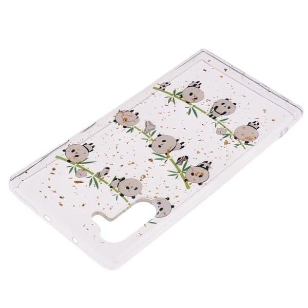 Deco Samsung Galaxy Note 10 deksel - Pandaer Multicolor
