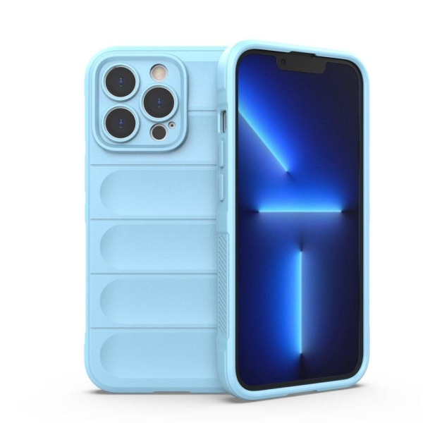 Blødt, grebsformet cover til iPhone 13 Pro - Baby Blue Blue