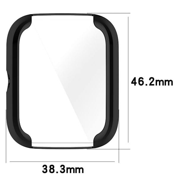 Amazfit Bip 3 / Bip 3 Pro electroplating cover - Midnight Blue Blå