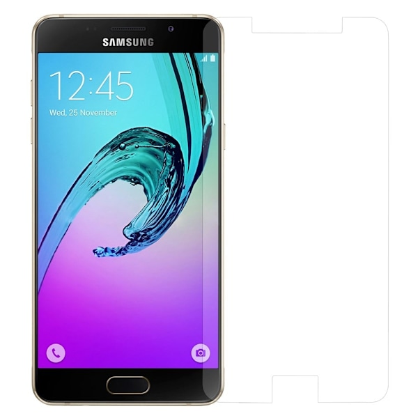 0.3mm hærdet glasbeskyttelsesfilm til Samsung Galaxy A5 SM-A510F (2016) Arc Edge Transparent