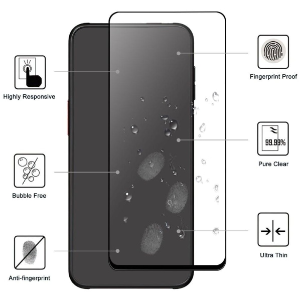 Samsung Galaxy Xcover 6 Pro skärmskydd med hög beröringskänsligh Transparent