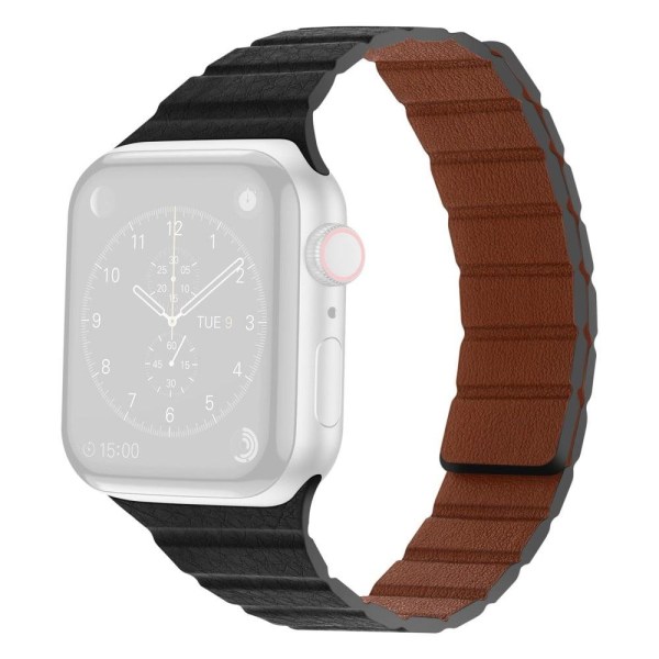Apple Watch Series 8 (45mm) / Watch Ultra dobbeltfarvet urrem i Black
