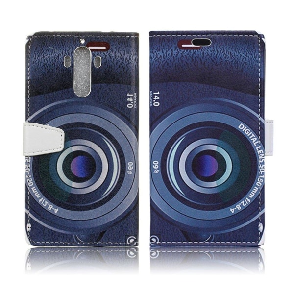 Huawei Mate 9 Kuviollinen Nahkakotelo Lompakko - Kameran Linssi Multicolor  c82c | Multicolor | Imitationsläder | Fyndiq
