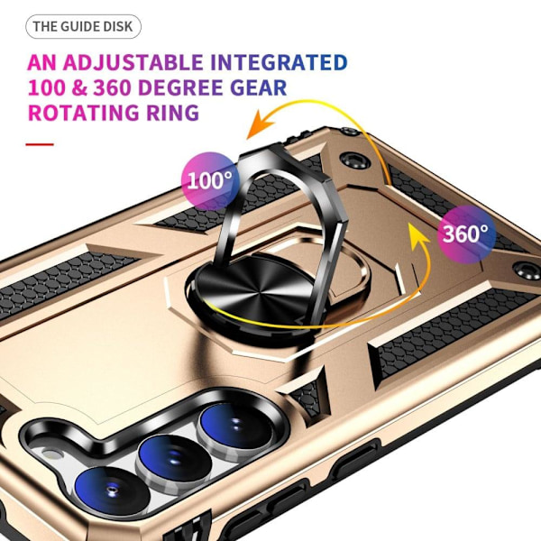 Bofink Combat Samsung Galaxy S23 skal - Guld Guld