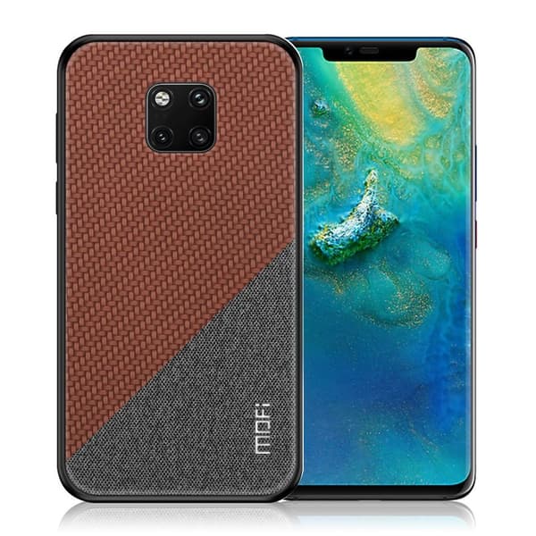 MOFI Huawei Mate 20 Pro honor series halkfritt hybridfodral - Brun Brun