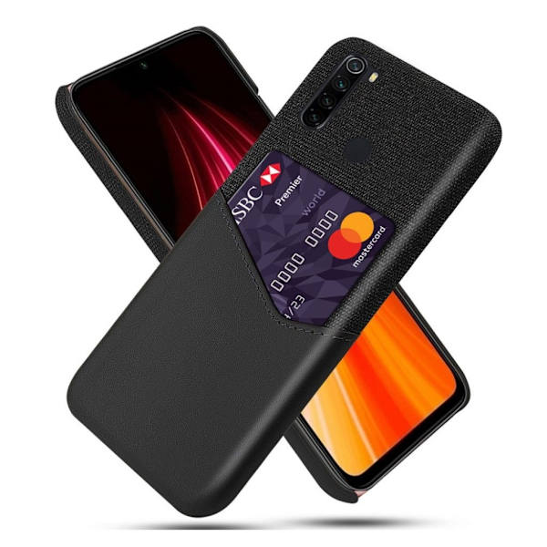 Bofink Xiaomi Redmi Note 8 Card Kuoret - Musta Black